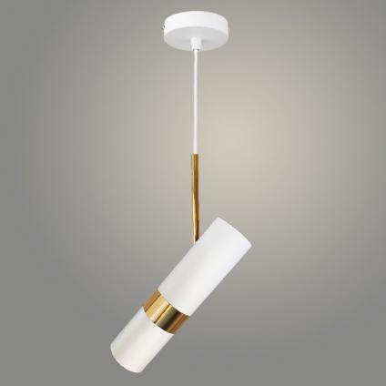 Подвес YZ60220-HB WH+GD белый/золото 1х50W GU10 d60 h1000, YIZ22